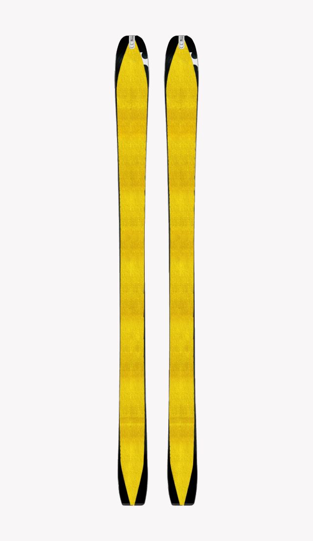 SKI TRAB SKIN RACE YELLOW 85